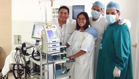 Cristina García pudo retomar sus estudios luego de su operación.