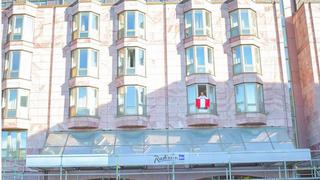 Perú en Rusia 2018: bandera peruana se luce en hotel de Gotemburgo donde concentrará la Selección