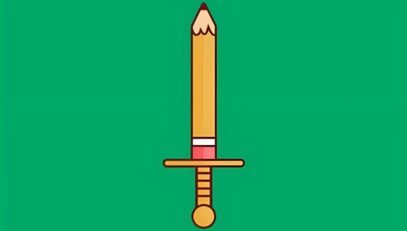 Test visual: conoce qué tipo de persona eres en esta imagen según veas un lápiz o una espada (Foto: GenialGuru).