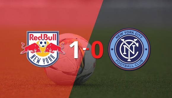 Con lo justo, New York Red Bulls venció a New York City FC 1 a 0 en el estadio Red Bull Arena