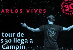 Concierto Carlos Vives en Bogotá 2023: cómo y dónde comprar entradas “El tour de los 30″