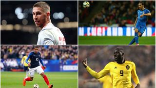 Tres españoles, dos brasileños y un peruano: el XI ideal de la fecha FIFA rumbo al Mundial 2018 [FOTOS]
