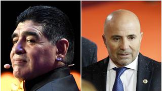 No se salva: la dura crítica de Diego Maradona a Jorge Sampaoli y la respuesta del entrenador de Argentina