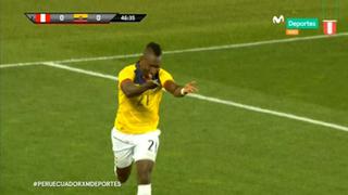 Terrible defensa: el gol de Ecuador para el 1-0 contra la Selección Peruana en amistoso FIFA [VIDEO]