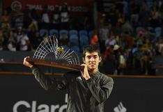 Su mayor título: Cristian Garín ganó el ATP 500 de Río de Janeiro tras vencer a Gianluca Mager