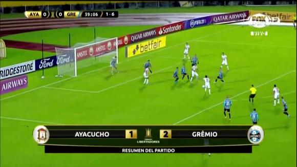 Ayacucho FC vs. Gremio: resumen del partido (Video:FOXSPORTS)