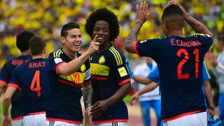 Con gol de James, Colombia venció 2-0 a Ecuador en Quito y trepó al segundo lugar de las Eliminatorias