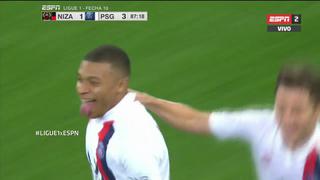 Le dan 5 minutos, cambia el partido: Mbappé ingresó y anotó en el PSG vs. Niza por Ligue 1