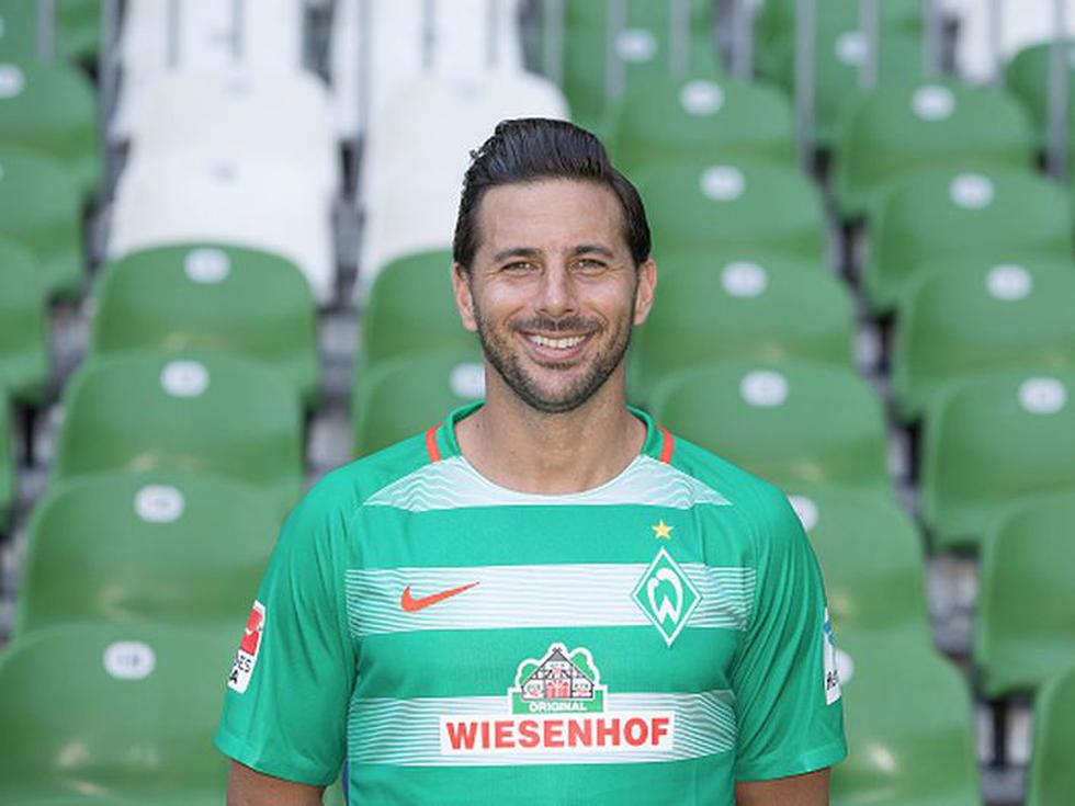 Claudio Pizarro del Werder Bremen.