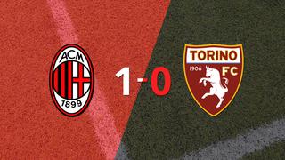 Milan le ganó 1-0 como local a Torino