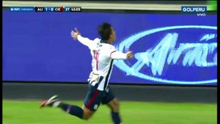 Lo gritó todo Matute: Cristian Benavente marcó el 1-0 en el Alianza Lima vs. Cienciano