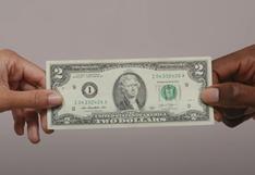 Cómo luce el billete de 2 dólares que vale casi US$5.000 por su número de serie