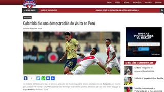 Selección Peruana: así reaccionó la prensa de Venezuela tras la derrota bicolor ante Colombia [FOTOS]