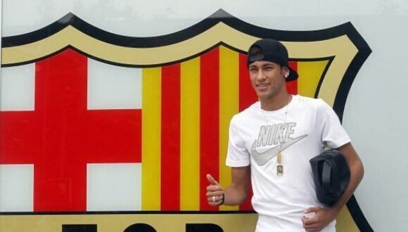 Neymar llegó al Barcelona en 2013 desde Barcelona. (Getty)