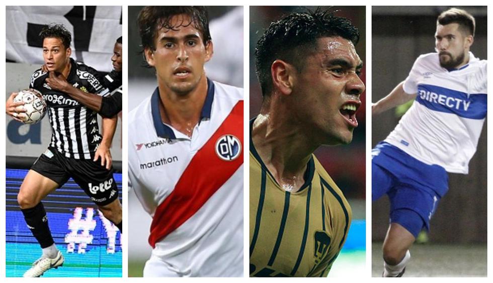Los jugadores del Perú vs. Chile Sub 20 del 2013.