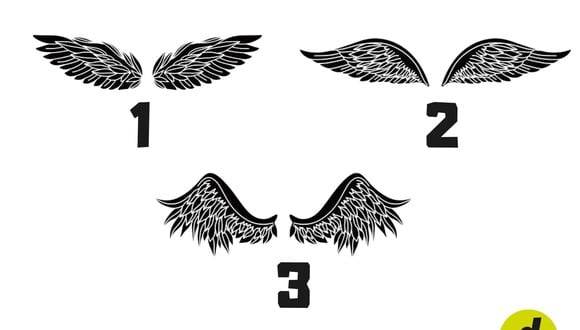 TEST VISUAL | Elige un par de alas y conocerás una importante información. (Foto: Composición Freepik / Depor)