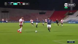 El ‘Oso’ tuvo el primero: Pratto la picó y por poco anota el 1-0 de River Plate vs. Godoy [VIDEO]