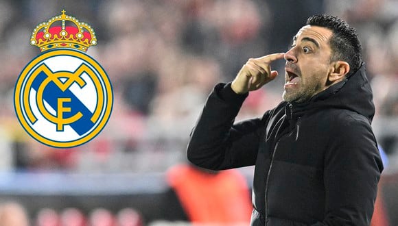 Xavi Hernández lanza dardo al Real Madrid y los árbitros. (Foto: AFP)