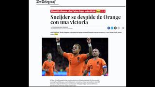 Los elogios de la prensa holandesa a Perú, pese a caer en Ámsterdam [FOTOS]