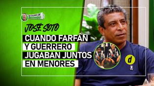 ‘Pepe’ Soto: “Para que salgan otro Farfán y Guerrero tiene que pasar muchos años”