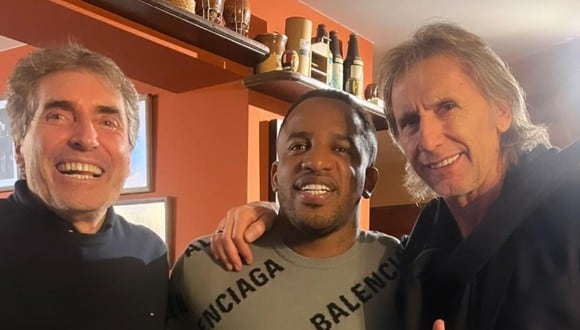 Jefferson Farfán se reunió con Ricardo Gareca y Néstor Bonillo. (Foto: Instagram)