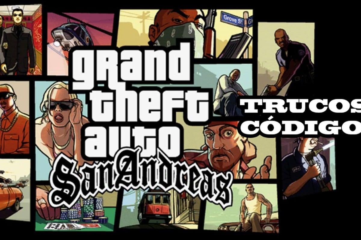 Trucos GTA San Andreas - todos los códigos de PS2, PC y Android