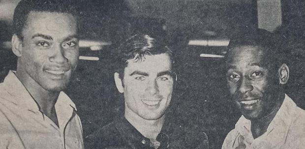 Pelé junto a Alberto Gallardo y el español Paquirri. (La Crónica/ Archivo Biblioteca Nacional del Perú)