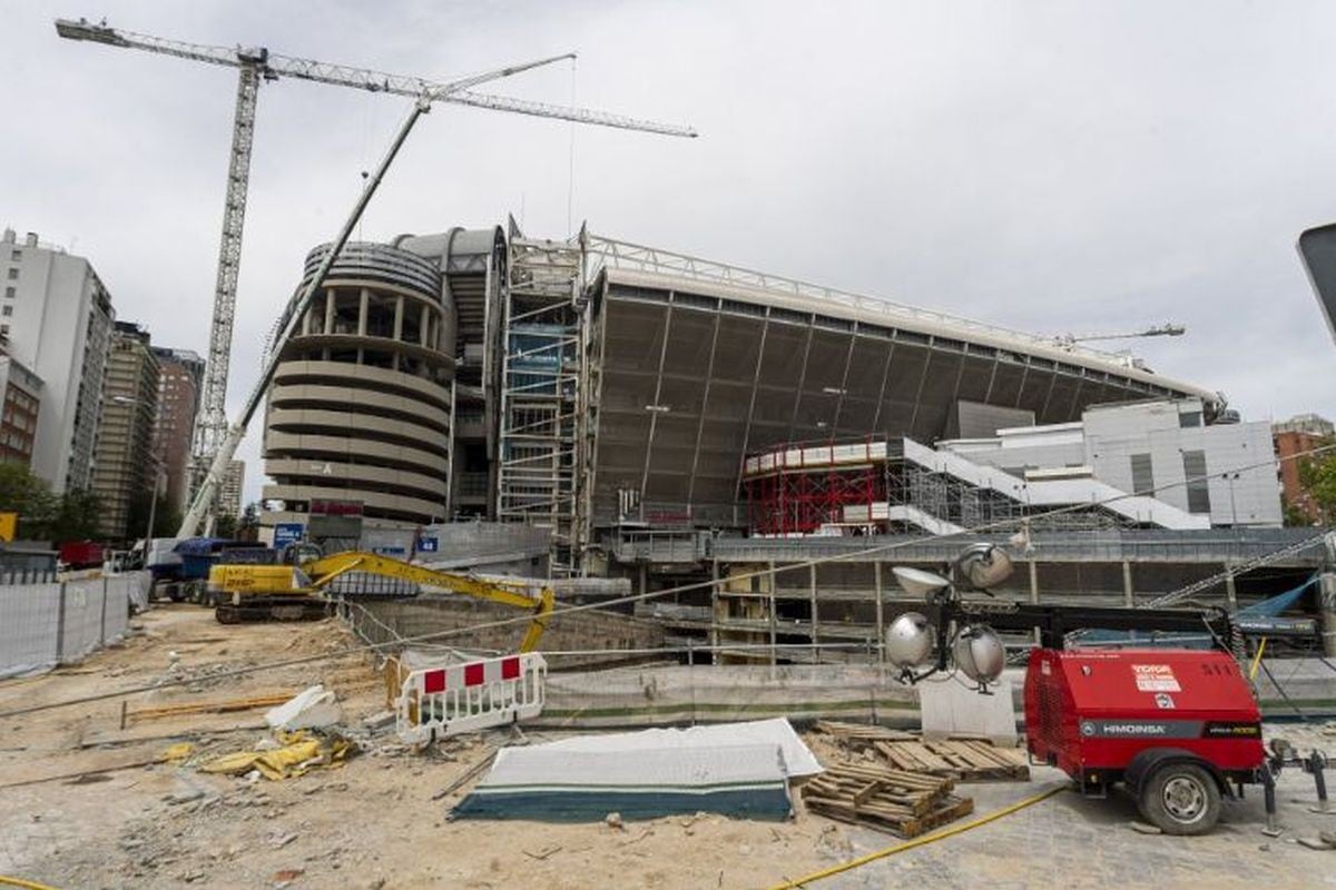 Se espera que el Santiago Bernabéu termine de remodelarse en el año 2022. (Foto: Diario AS).