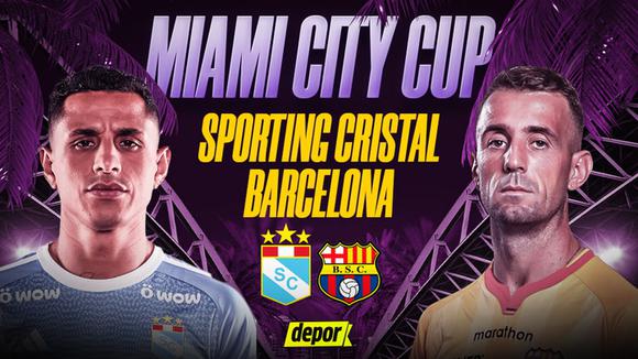 Sporting Cristal y Barcelona SC se miden en amistoso de pretemporada en Estados Unidos. (Video: Sporting Cristal)