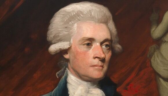 Thomas Jefferson fue presidente de los Estados Unidos de América entre 1801 y 1809 (Foto: Mather Brown / National Portrait Gallery)