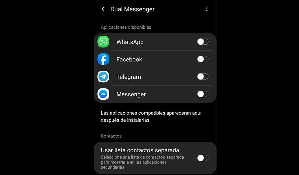 Así podrás crear dos cuentas a la vez de WhatsApp en tu dispositivo móvil. (Foto: WhatsApp)