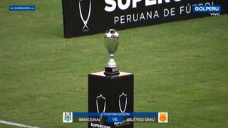 ¡Una belleza! Así luce el trofeo que se llevará el ganador de la Supercopa peruana de fútbol [VIDEO] 