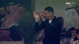 ¡La pasa bien! Cristiano Ronaldo disfruta goleada de Al Nassr vs. Inter Miami de Messi