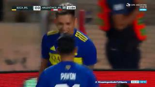 Tras un tiro libre: Luis Vázquez anotó el 1-0 de Boca Juniors vs. Argentinos Juniors [VIDEO]