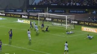 Y pudo ser de Paulinho: Paco Alcácer le marcó al Celta, pero hubo duda con el brasilero [VIDEO]