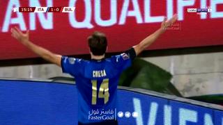 Nadie lo puede parar: Federico Chiesa puso el 1-0 en el Italia vs. Bulgaria [VIDEO]