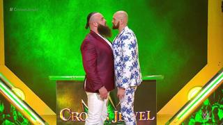 ¡Pelea de pesos pesados! Braun Strowman yTyson Fury se verán las caras en el eventoCrown Jewel de WWE