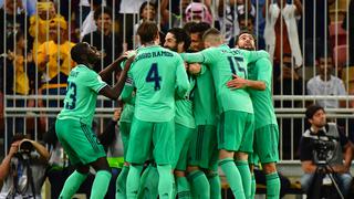 Espera al Barcelona o Atlético: Real Madrid venció 3-1 al Valencia por la Supercopa de España 2020