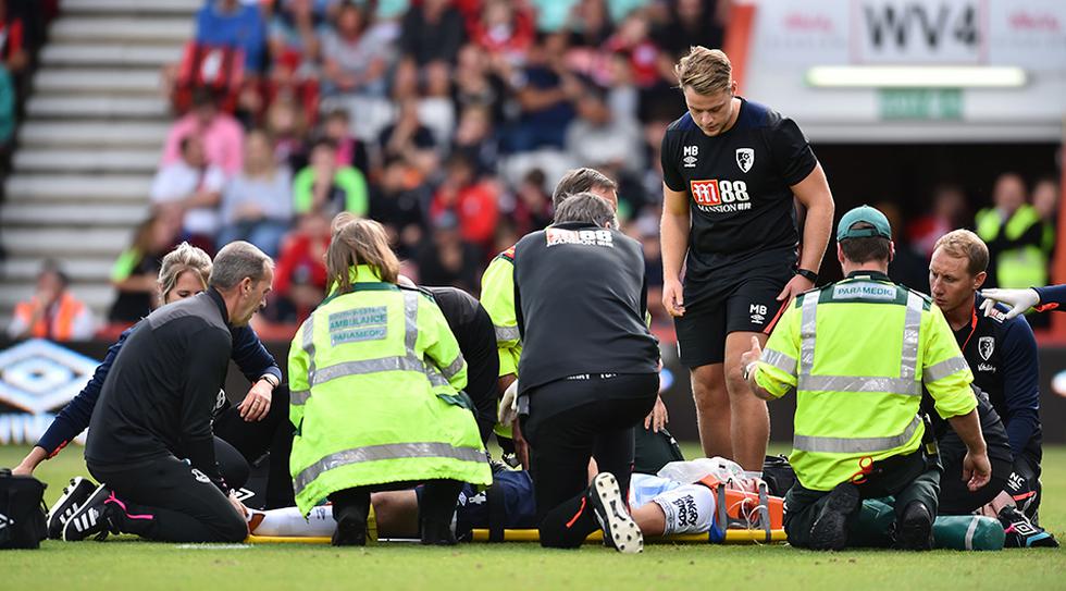 Everton no podrá contar con Michael Keane por fractura craneal. (Foto: AFP)
