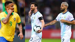 ¡Están advertidos! Gabriel Jesus 'amenaza' a Lionel Messi y Agüero previo al Brasil-Argentina de semis