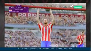 No era hoy, Ramón: Antonio Sanabria anotó un golazo para el 2-2 entre Perú y Paraguay [VIDEO]