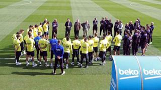 FC Barcelona comunica un positivo por coronavirus entre los jugadores que inician pretemporada
