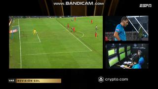 Peleados con el VAR: el gol anulado a Jesús Castillo en Alianza Lima vs. Libertad por offside [VIDEO]