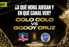 A qué hora ver Colo Colo vs. Godoy Cruz y en qué canal juegan Libertadores 2024