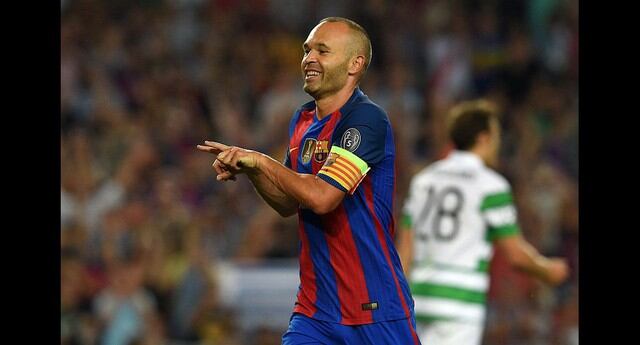 Andrés Iniesta. (Foto: AFP)
