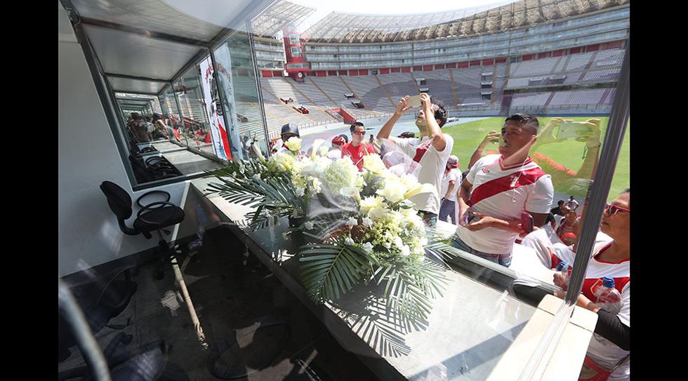 La cabina de televisión del Estadio Nacional fue nombrada Daniel Peredo, en homenaje al periodista deportivo. (Foto: Rolly Reyna/GEC)