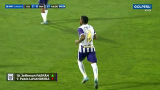 Tras siete jornadas: Jefferson Farfán volvió a jugar en Alianza Lima