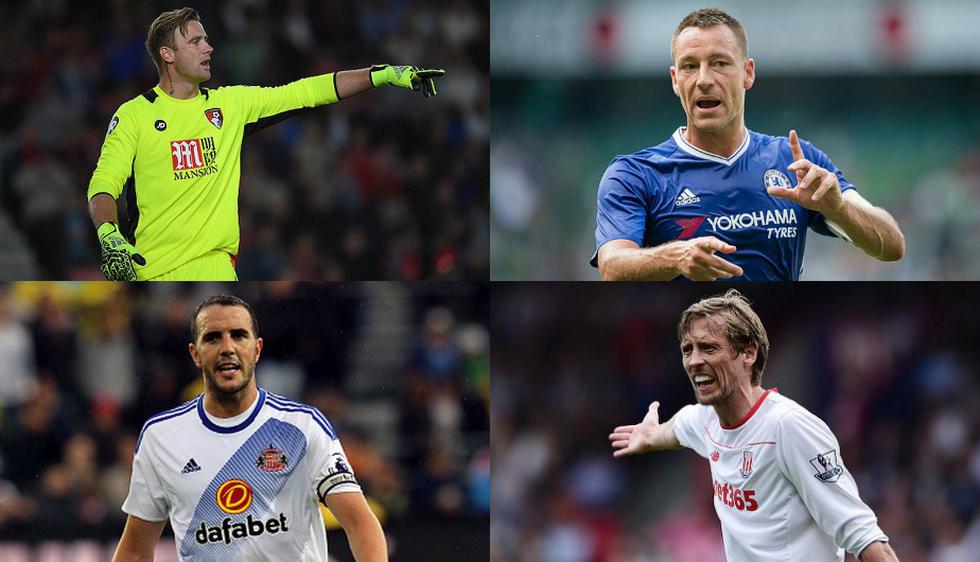 Estos son los jugadores más veteranos que veremos en la Premier League. (Getty Images)
