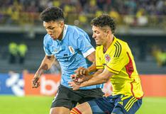 Colombia vs. Uruguay (0-1): gol, resumen y minuto a minuto por el Sudamericano Sub-20