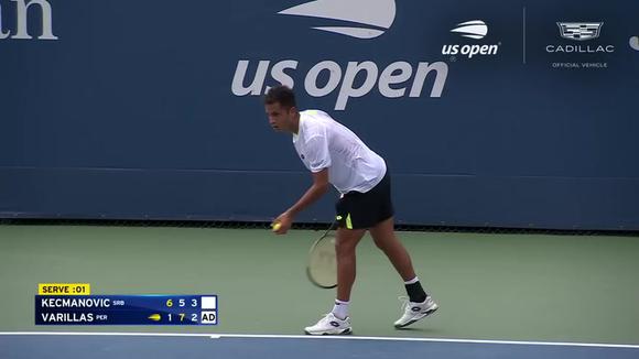Juan Pablo Varillas vs. Cameron Norrie por Australia Open. (Vïdeo: US Open Tennis Championships).